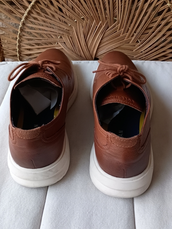 Cole Haan Grand  Men’s Brown Leather Derby Sneakers_11 main image 4